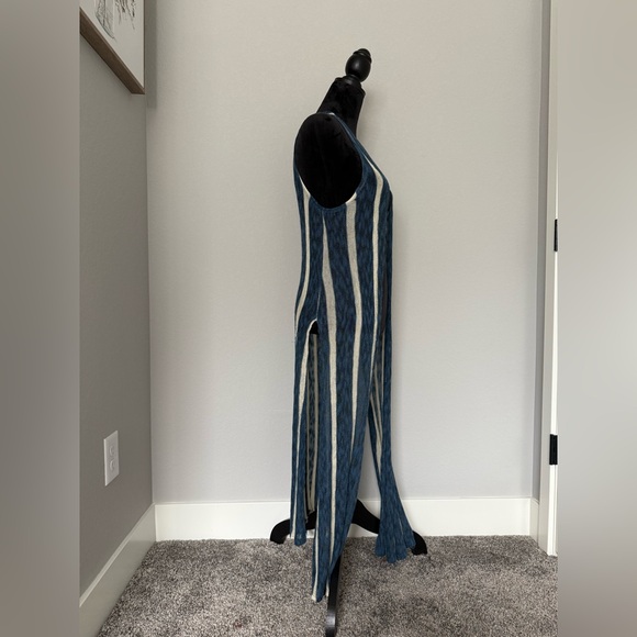 LuLaRoe Blue & Cream Joy Vest size XS - Picture 3 of 11